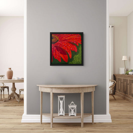 Eclat de Gerbera Canvas Print