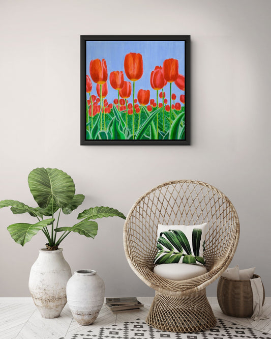 Eclat de Tulipes Canvas Print