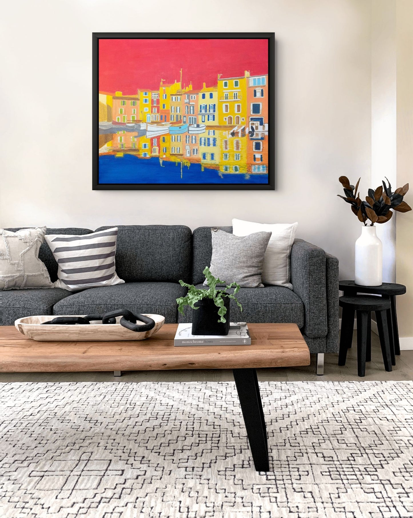 Reflets du Port – Original Painting