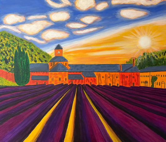 Abbaye de Sénanque – Original Painting