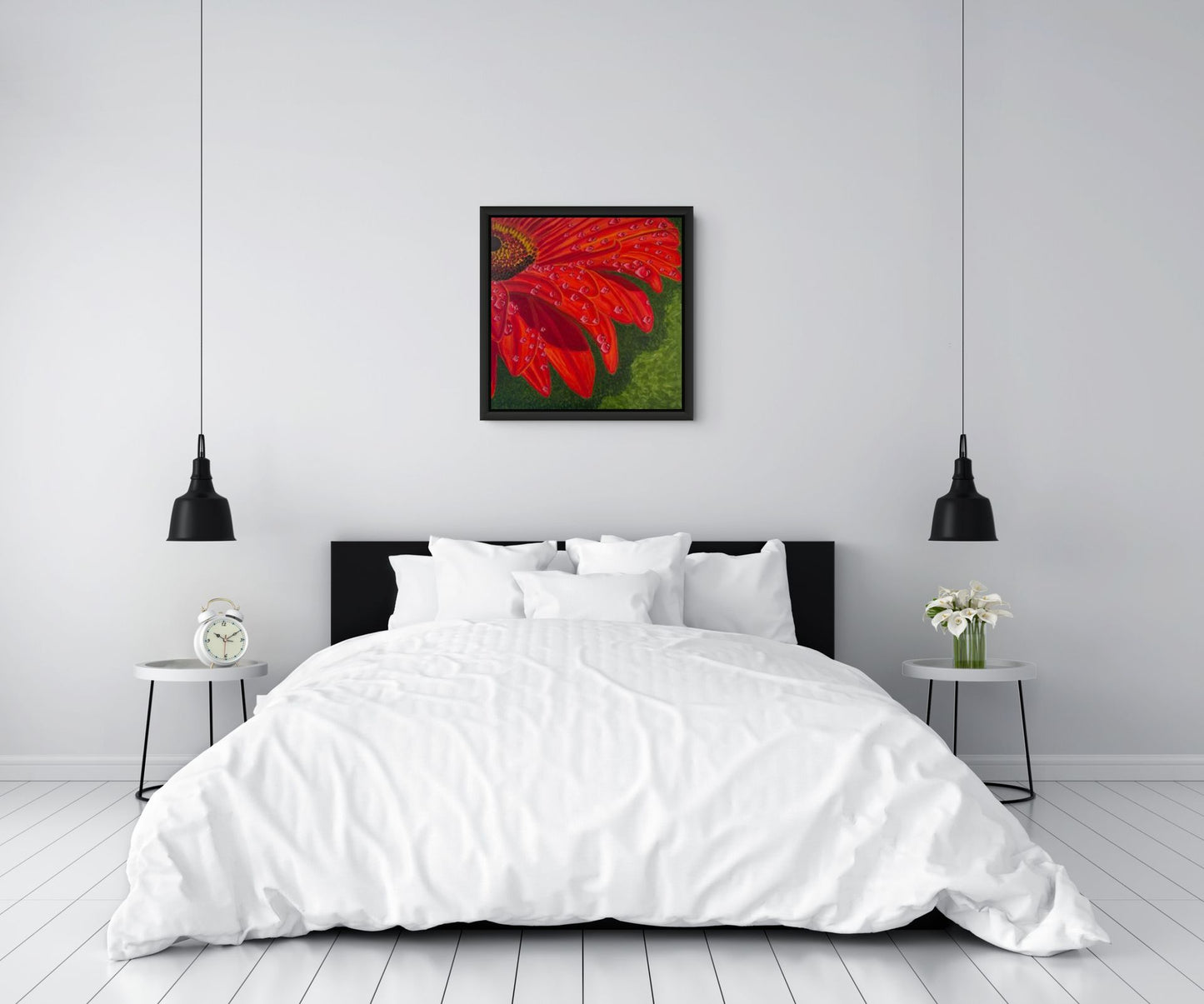 Éclat de Gerbera – Impression sur toile