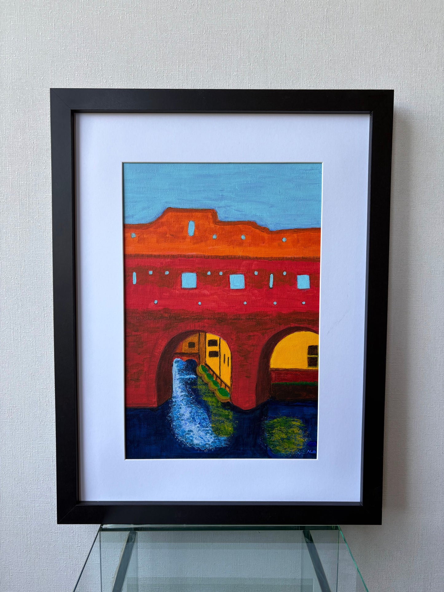 Berkelpoort Zutphen - Original Painting A4