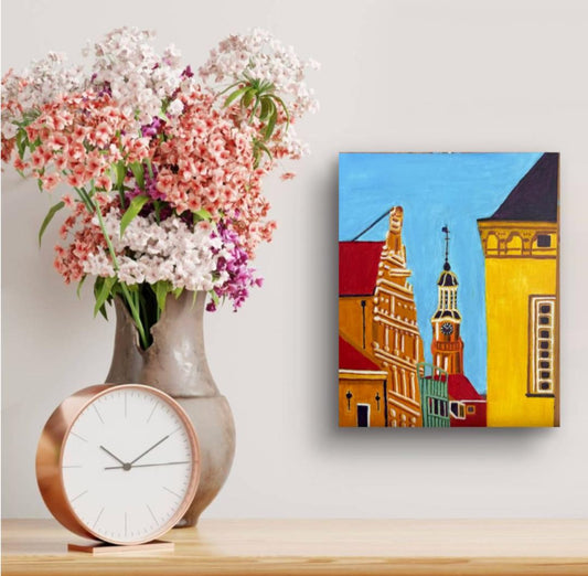 Lange Hofstraat Zutphen - Art Print