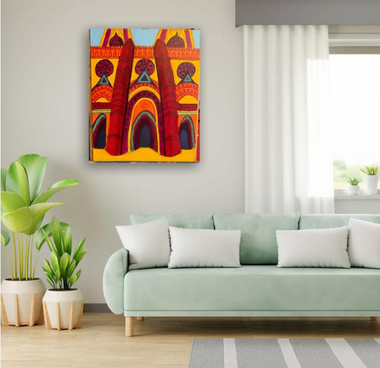 Sainte-Croix Orleans - Art Print