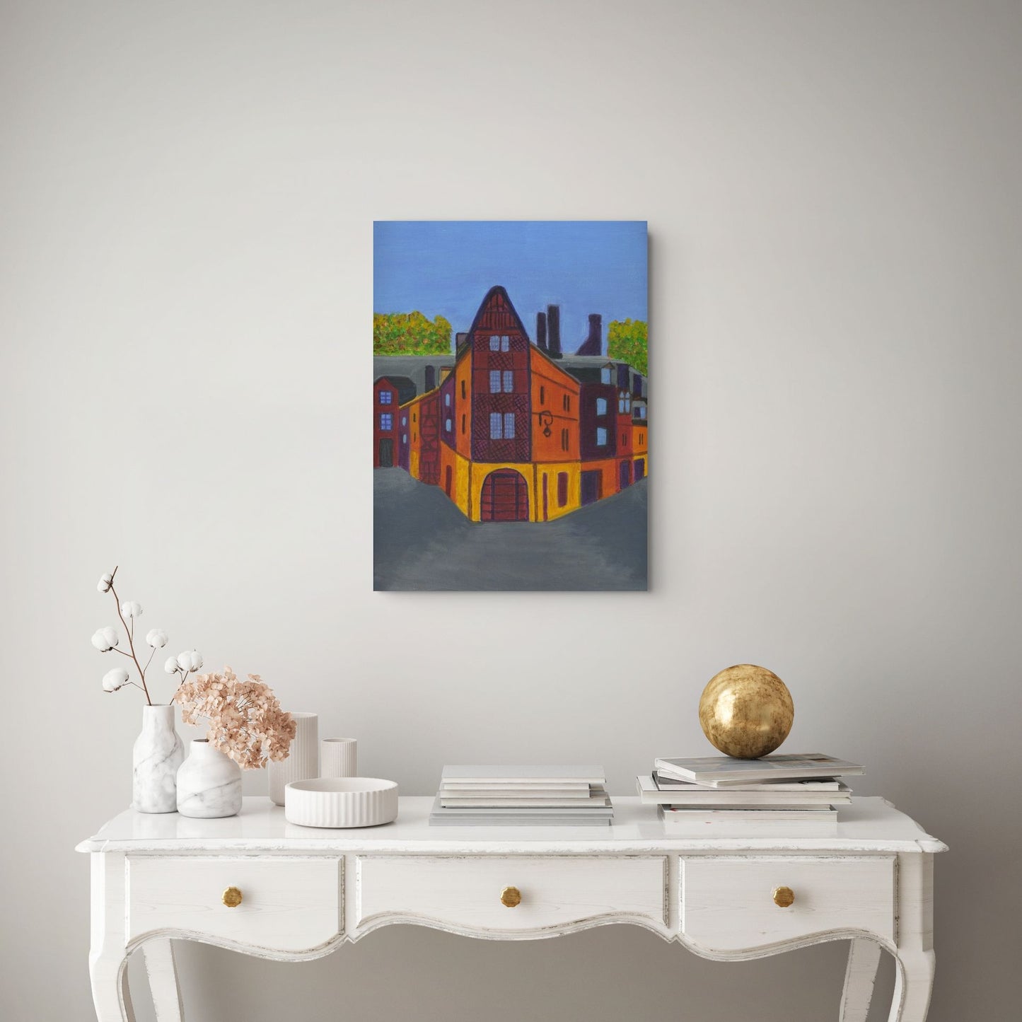 Medieval House Orléans – Fine Art Print