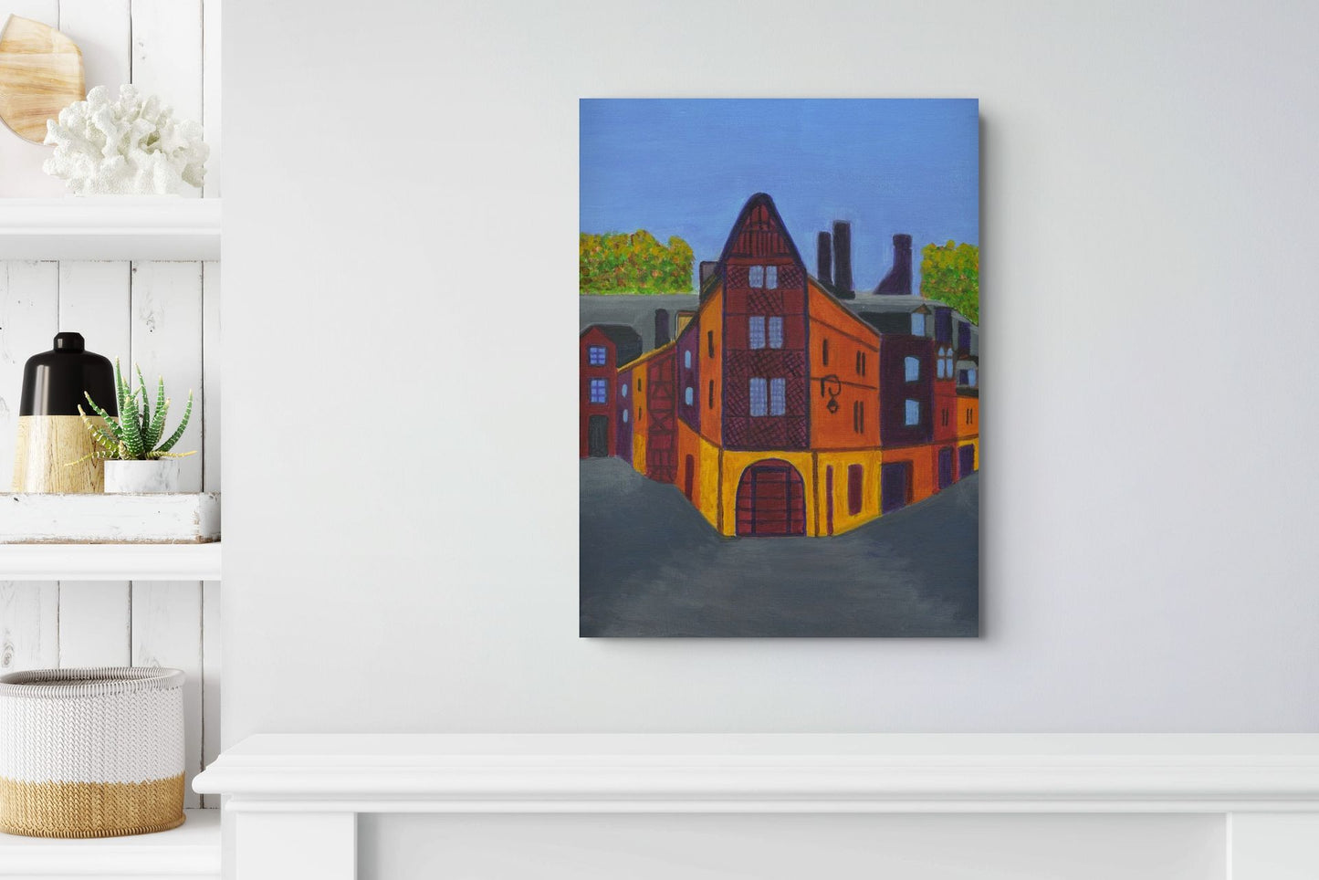 Medieval House Orléans – Fine Art Print
