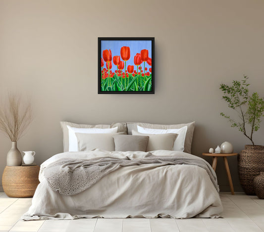Eclat de Tulipes Canvas Print