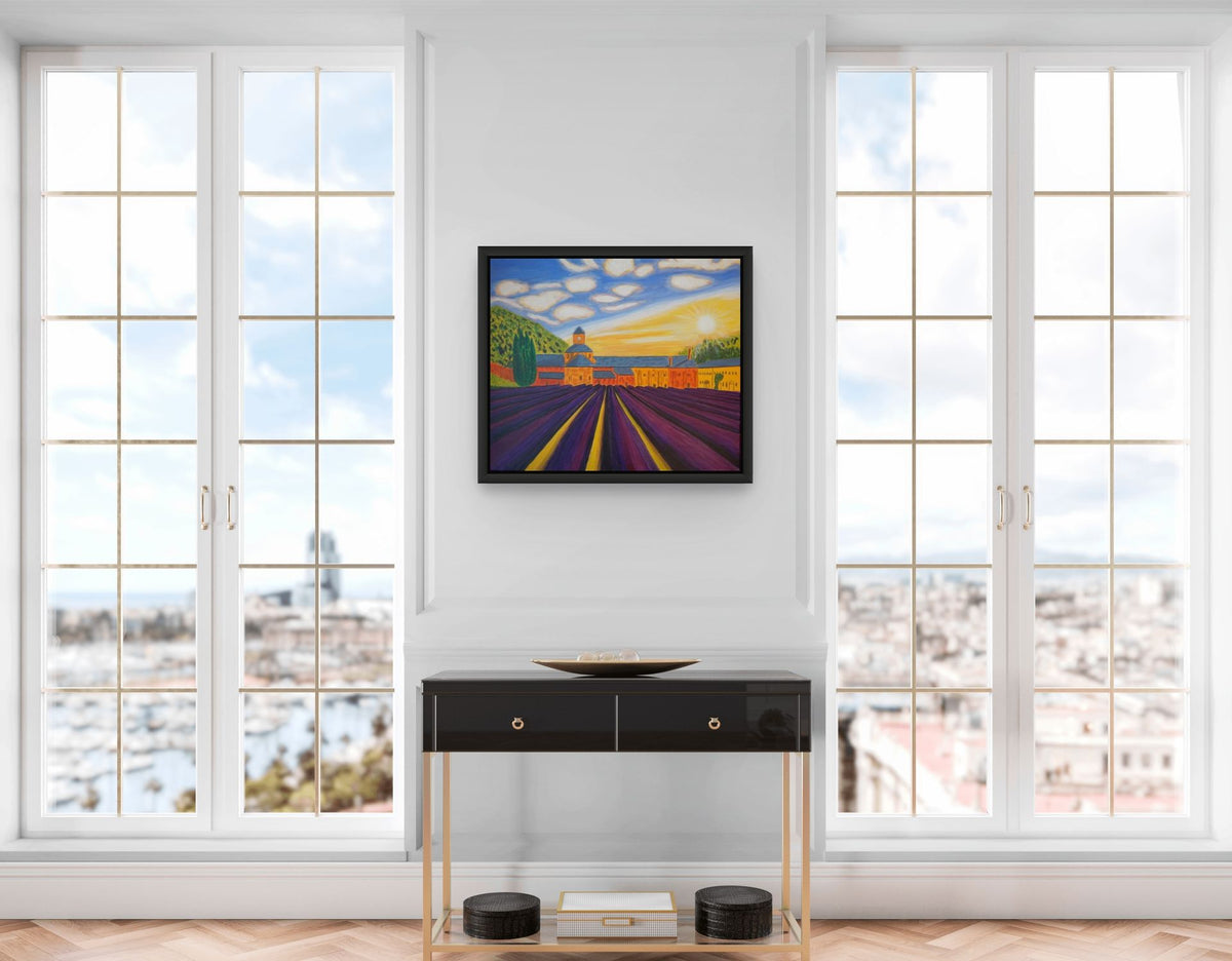 Abbaye de Sénanque – Peinture Originale