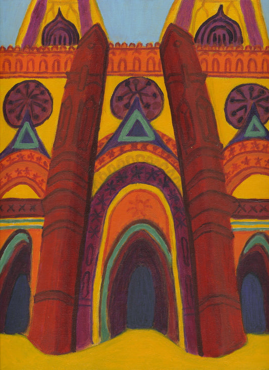 Sainte-Croix Orleans - Original Painting A4