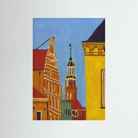 Lange Hofstraat Zutphen 1 Art Print