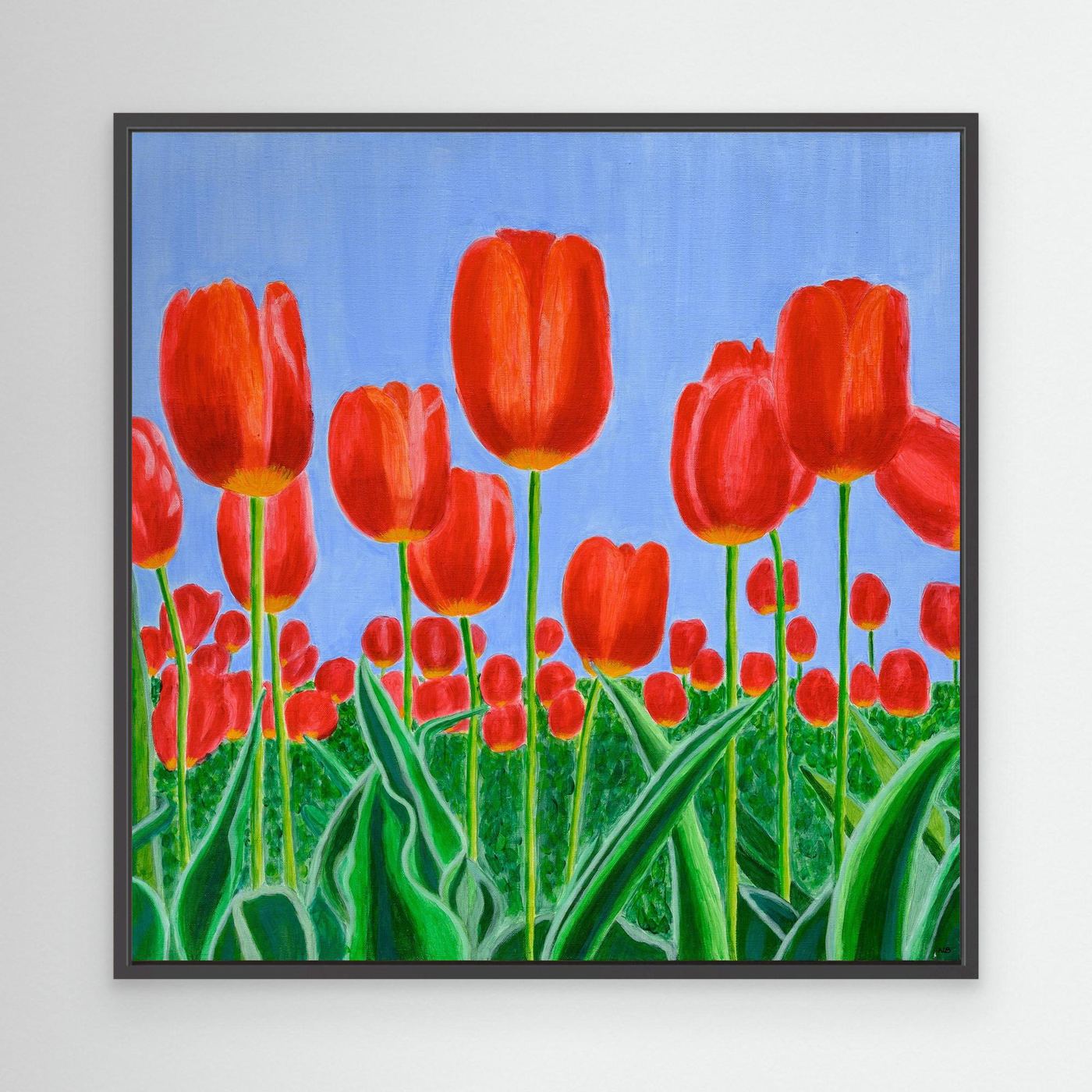 Eclat de Roses Canvas Print