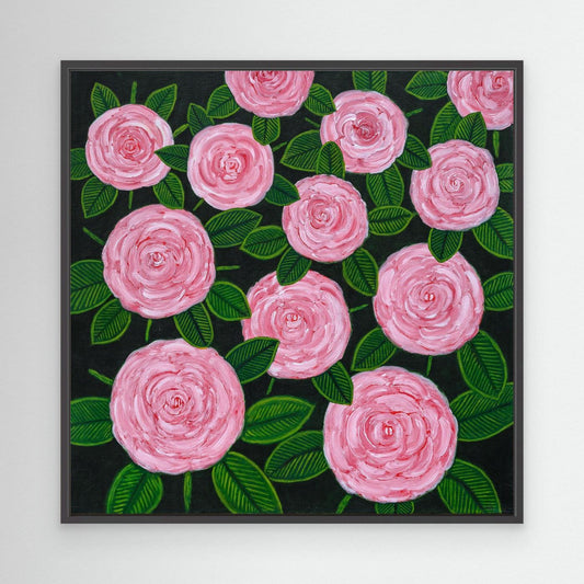 Eclat des Roses Canvas