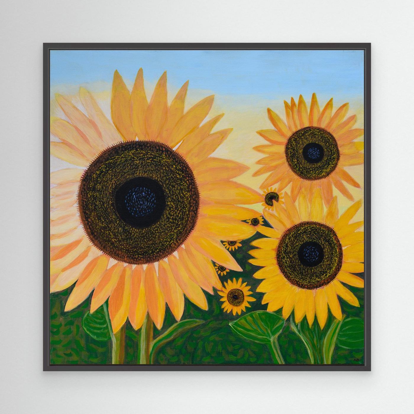 Tournesol Canvas Print