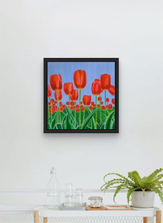 Eclat de Tulipes Canvas Print