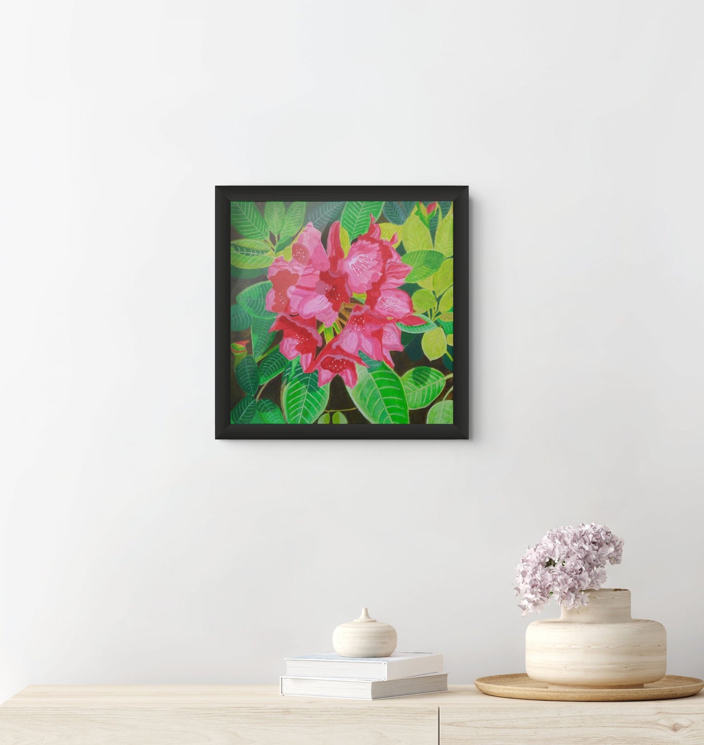 Eclat de Rhodondendron Canvas Print